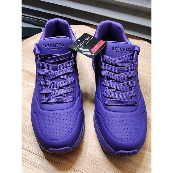 Skechers Street Uno Stand On Air – Purple Memory Foam US 8 EU 41 - Picture 11 of 11